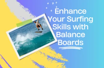 Guy balance boarding on ocean waves