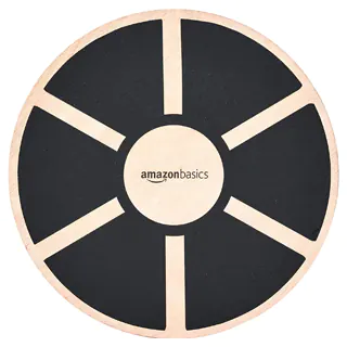 Amazon basics company wooden wobble board