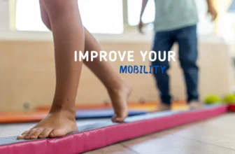 Training mobility by using balance beam