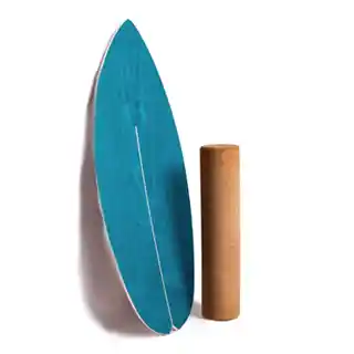 Roller type balance board with roller